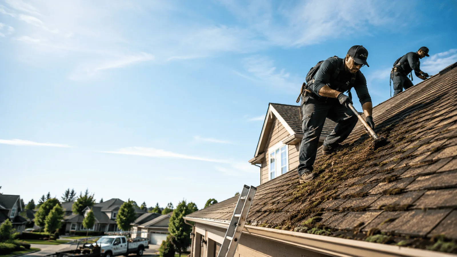 Roof Moss Removal in Pineview, GA near me